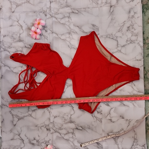 Shade & Shore Women's Braided Monokini size large - Picture 12 of 16